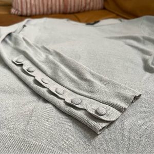 Ann Taylor Button-sleeve Sweater